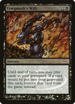 Yawgmoth's Will (3) [Judge Gift Cards 2007]