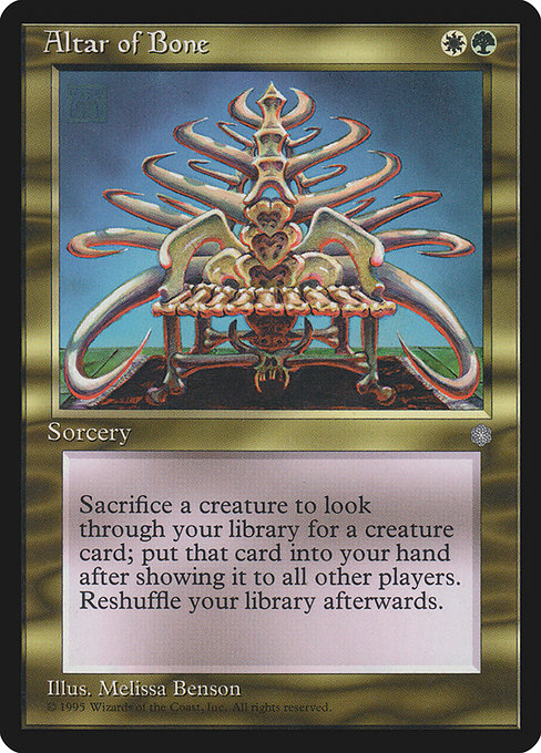 Altar of Bone (281) [Ice Age]