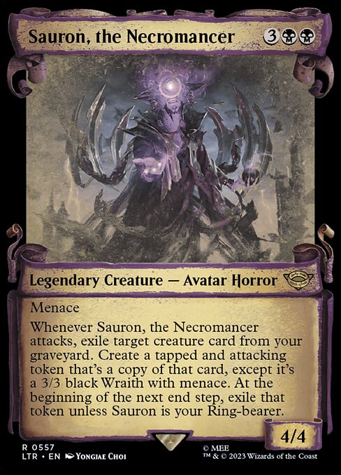 Sauron, the Necromancer (557) [The Lord of the Rings: Tales of Middle-earth] [Showcase]