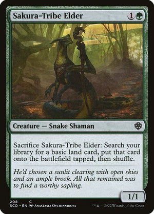 Sakura-Tribe Elder (208) [Starter Commander Decks]