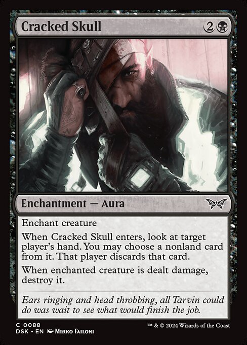 Cracked Skull (88) [Duskmourn: House of Horror]