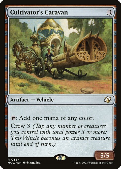Cultivator's Caravan (354) [March of the Machine Commander]