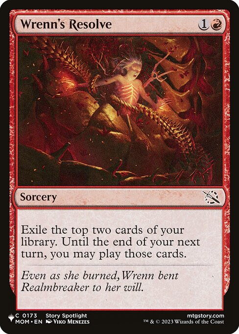 Wrenn's Resolve (MOM-173) [The List]