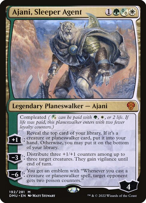 Ajani, Sleeper Agent (192) [Dominaria United]