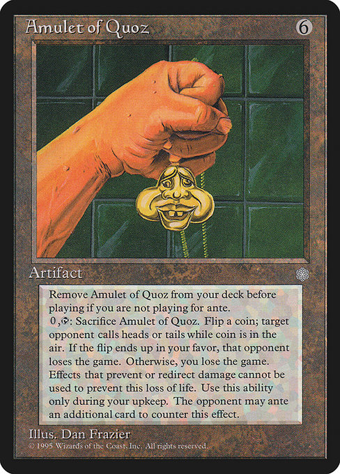Amulet of Quoz (308) [Ice Age]