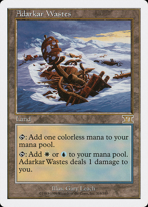 Adarkar Wastes (319) [Classic Sixth Edition]