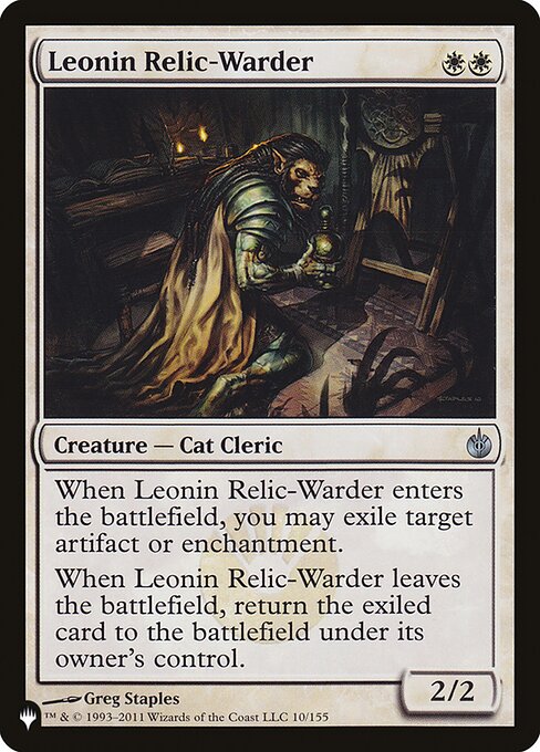 Leonin Relic-Warder (MBS-10) [The List]