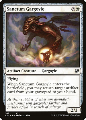 Sanctum Gargoyle (102) [Commander 2021]