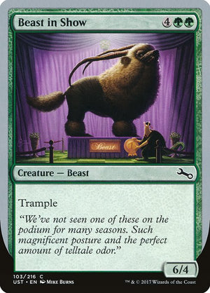 Beast in Show (103b) [Unstable]