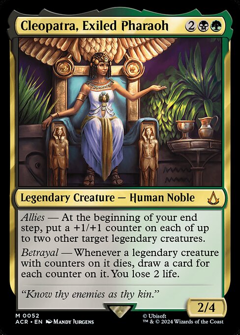 Cleopatra, Exiled Pharaoh (52) [Assassin's Creed]