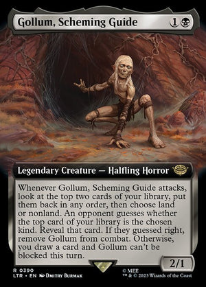 Gollum, Scheming Guide (390) [The Lord of the Rings: Tales of Middle-earth] [Extended Art]