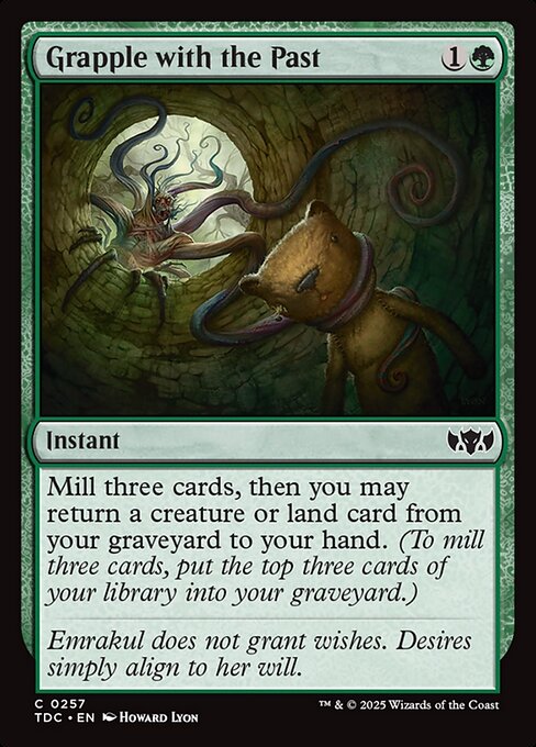 Grapple with the Past (257) [Tarkir: Dragonstorm Commander]