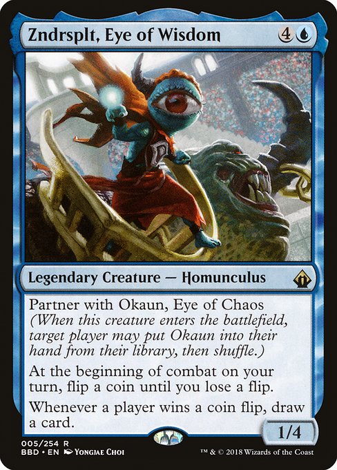Zndrsplt, Eye of Wisdom (5) [Battlebond]