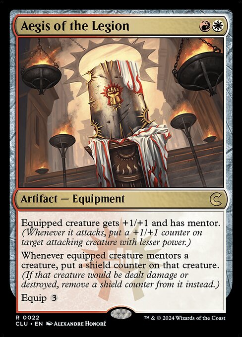 Aegis of the Legion (22) [Ravnica: Clue Edition]