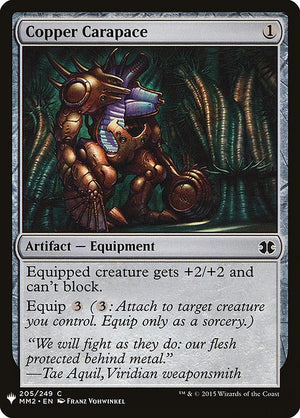 Copper Carapace (MM2-205) [The List]
