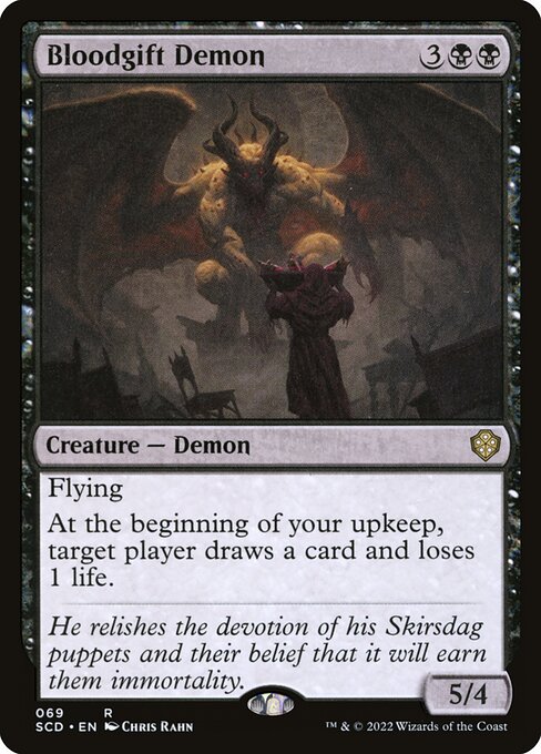 Bloodgift Demon (69) [Starter Commander Decks]