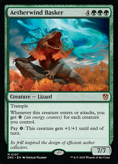 Aetherwind Basker (107) [Aetherdrift Commander]