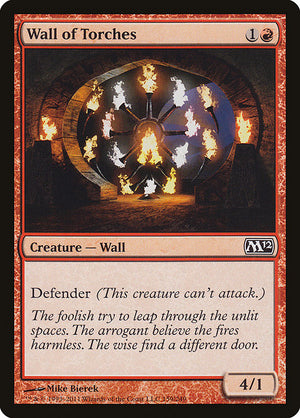 Wall of Torches (159) [Magic 2012]