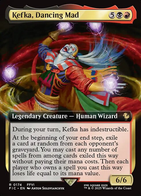 Kefka, Dancing Mad (174) [Final Fantasy Commander]