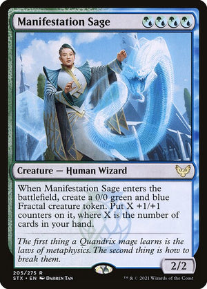 Manifestation Sage (205) [Strixhaven: School of Mages]