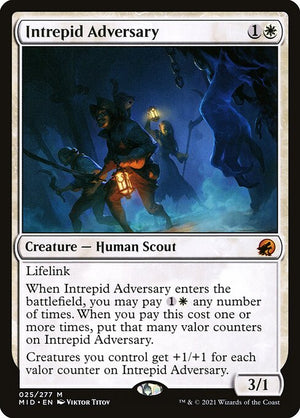 Intrepid Adversary (25) [Innistrad: Midnight Hunt]