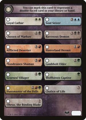 Checklist Card - Dark Ascension [Dark Ascension]