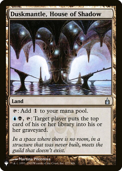 Duskmantle, House of Shadow (RAV-277) [The List]