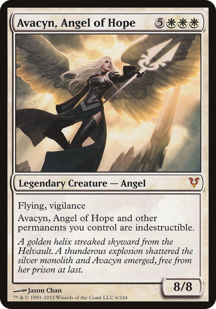 Avacyn, Angel of Hope (Avacyn Restored) (6) [Oversize Cards]
