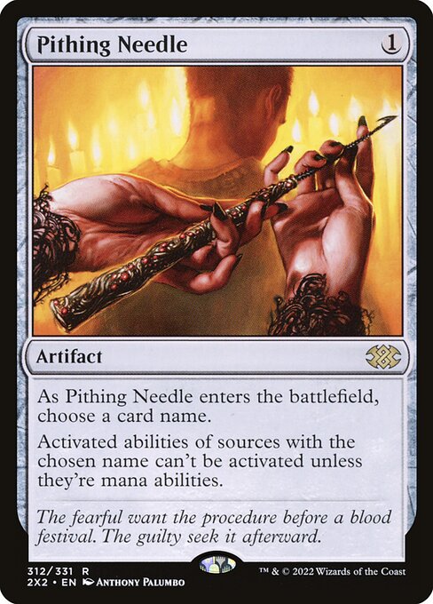Pithing Needle (312) [Double Masters 2022]