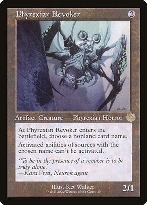 Phyrexian Revoker (40) [The Brothers' War Retro Artifacts]