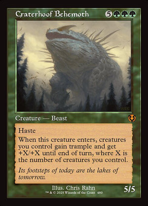 Craterhoof Behemoth (480) [Innistrad Remastered]