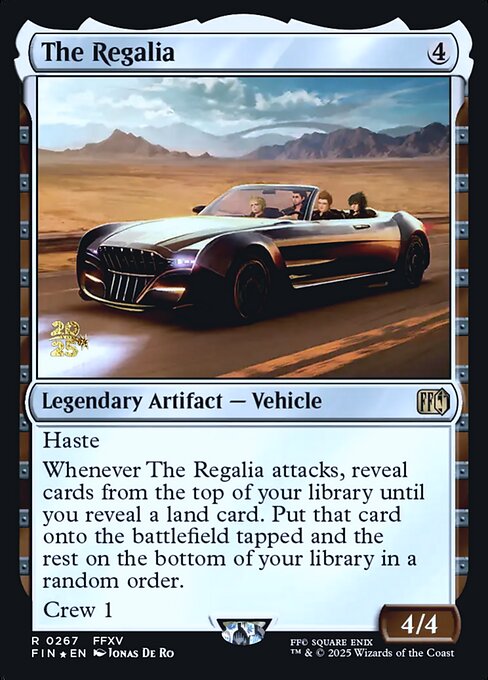 The Regalia (267s) [Final Fantasy Promos]