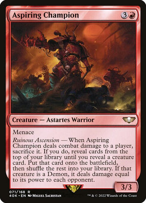 Aspiring Champion (71) [Warhammer 40,000 Commander]
