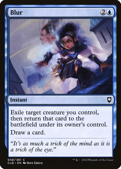 Blur (58) [Commander Legends: Battle for Baldur's Gate]