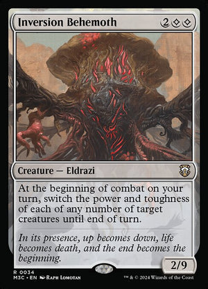 Inversion Behemoth (34) [Modern Horizons 3 Commander]