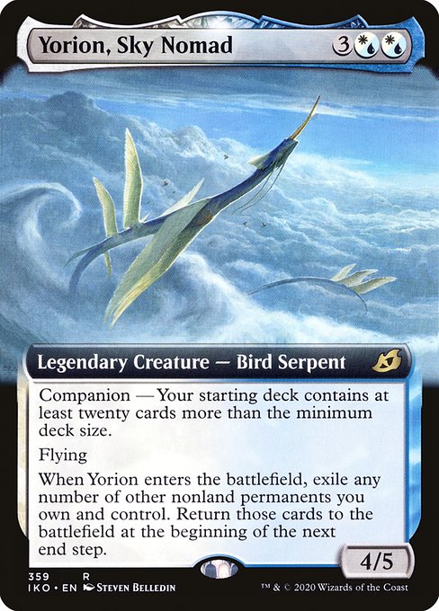 Yorion, Sky Nomad (359) [Ikoria: Lair of Behemoths] [Extended Art]