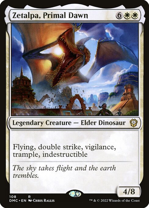 Zetalpa, Primal Dawn (108) [Dominaria United Commander]
