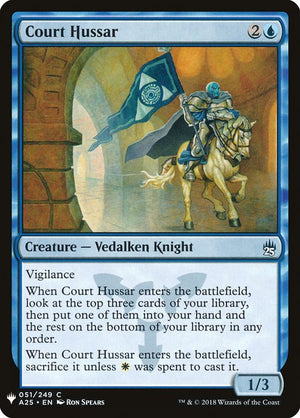 Court Hussar (A25-51) [The List]