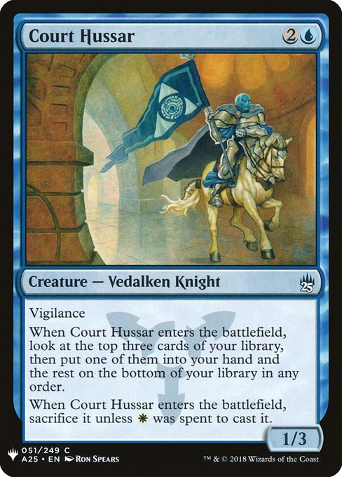 Court Hussar (A25-51) [The List]