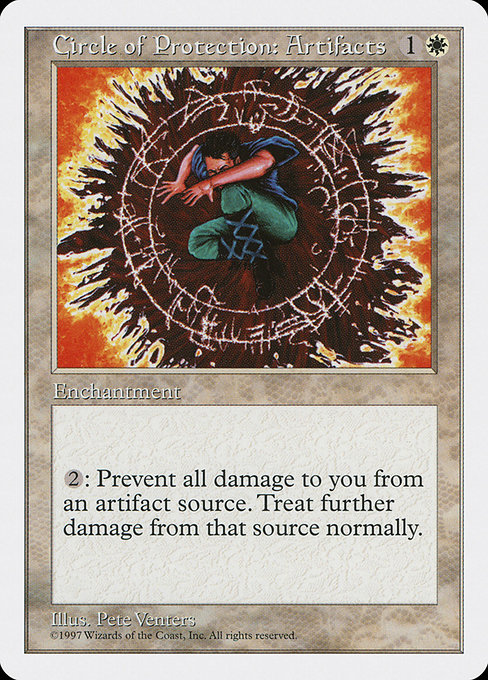 Circle of Protection: Artifacts (16) [Fifth Edition]