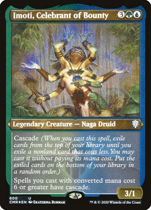 Imoti, Celebrant of Bounty (600) [Commander Legends] [Etched]