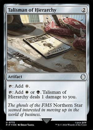 Talisman of Hierarchy (775) [Fallout]