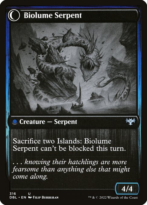 Biolume Egg // Biolume Serpent (316) [Innistrad: Double Feature]