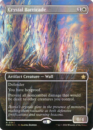 Crystal Barricade (365) [Foundations]