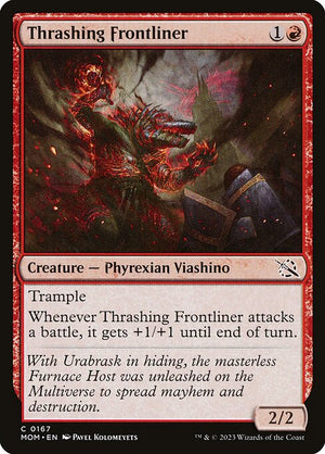 Thrashing Frontliner (167) [March of the Machine]