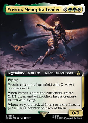 Vrestin, Menoptra Leader (1042) [Doctor Who] [Extended Art]