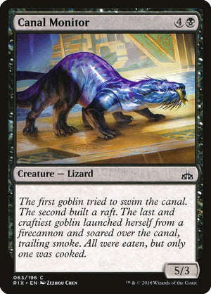 Canal Monitor (63) [Rivals of Ixalan]