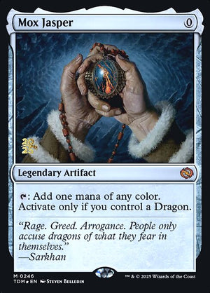 Mox Jasper (246s) [Tarkir: Dragonstorm Promos]