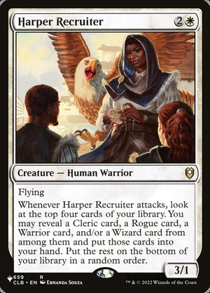 Harper Recruiter (CLB-659) [The List]