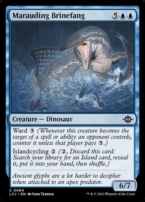 Marauding Brinefang (64) [The Lost Caverns of Ixalan]